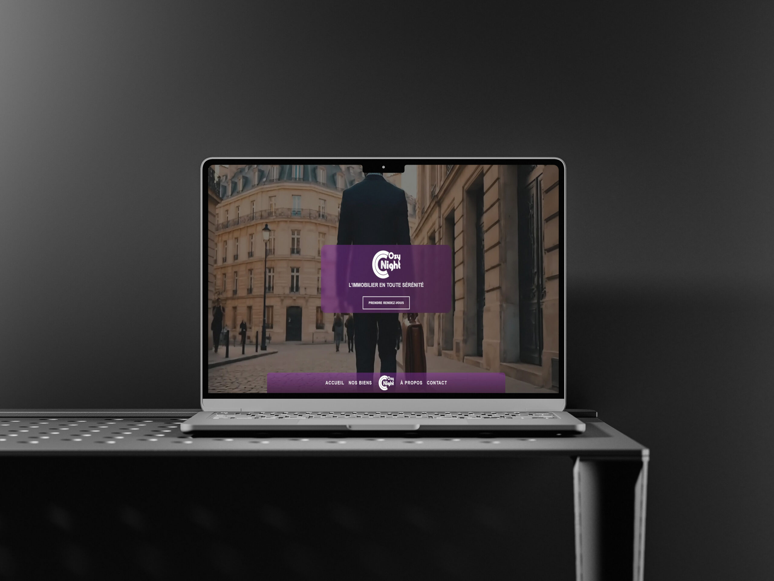 Mockup site web COSYNIGHT