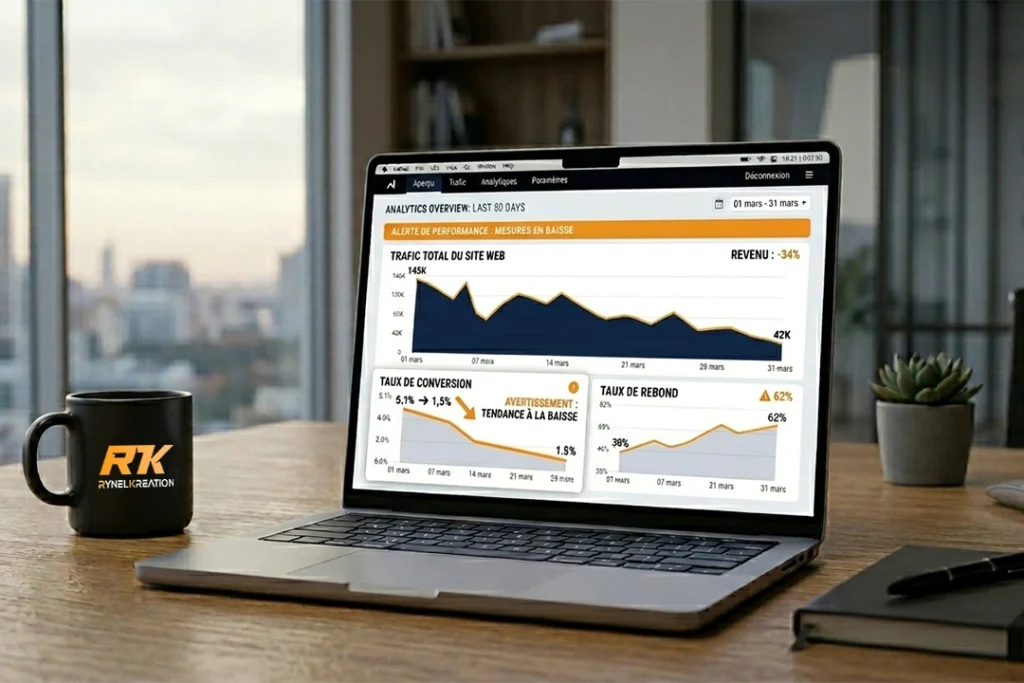 Refonte site web baisse perf - Agence RynelKreation